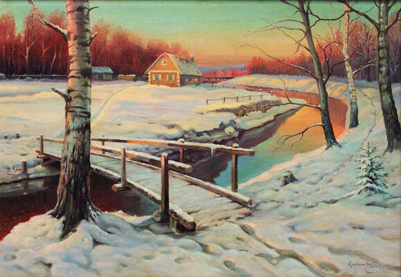 Гермашев Михаил Маркианович. Зимний вечер